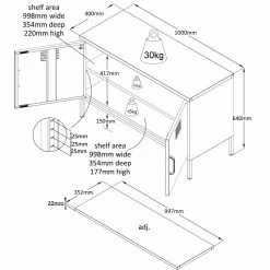 Carbon Tv-taso, 64x100 Cm -Muut kalusteet Myynti 2023 carbon taso 100 cm2028129