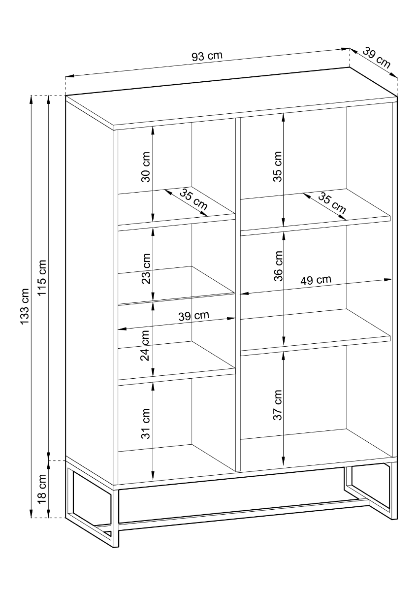 Vitriini Fore, 133x93 Cm 6 Vitriini Fore, 133x93 Cm - Image 6