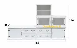 Provinssi Elementtihyllystö 3 -Muut kalusteet Myynti 2023 provinssi3mitatnk